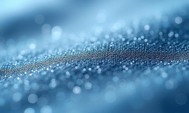 Close-up of innovative tech fabric texture